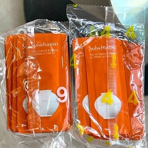 Sulwhasoo The Ultimate S Cream 1ml X 24ml samples, expired 2027